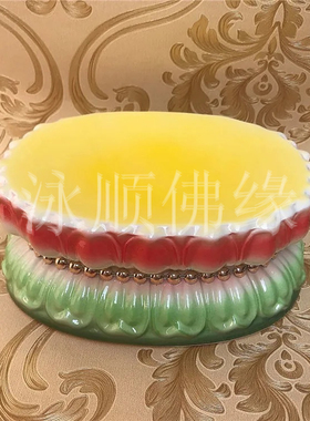 陶瓷新款观音供奉礼家加高莲花座