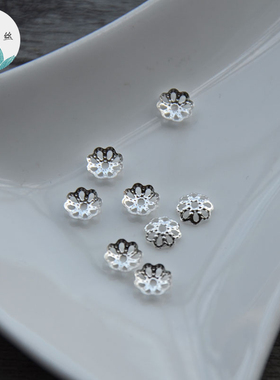 diy纯铜真金镂空发簪花帽