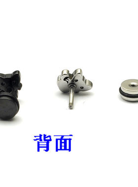 钛钢韩版卡通不褪色耳环