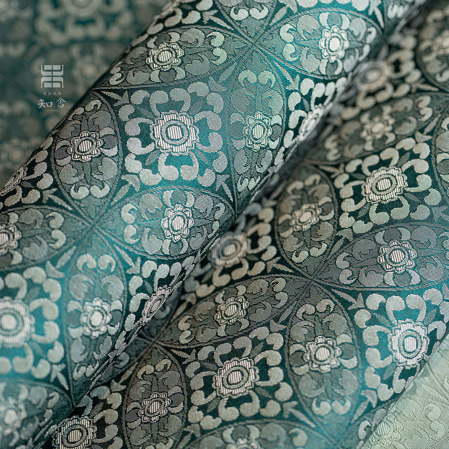 知舍·唐草纹茶席复古中式茶桌台布垫子双面禅意布艺桌旗,淘宝优惠券,粉丝福利购,淘宝优惠卷