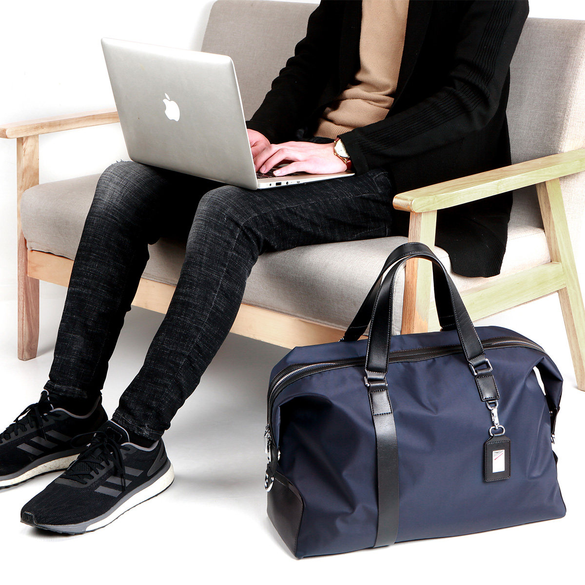 男大容量短途手提包休闲单肩旅行包 斐格男士包袋