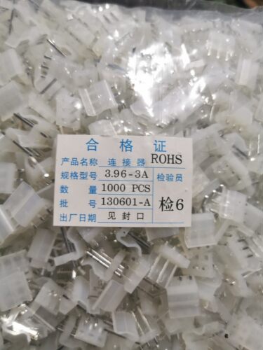 CH3.96-2A 3A 4A 5A-12A接插件 3.96mm间距 条形连接器 针座 插座 - 图0