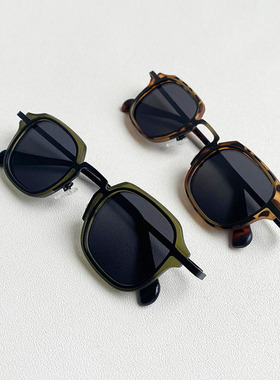 偏光小方框复古男女太阳眼镜