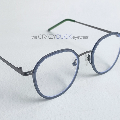 Сверхлегкие ретро металлические очки, в корейском стиле