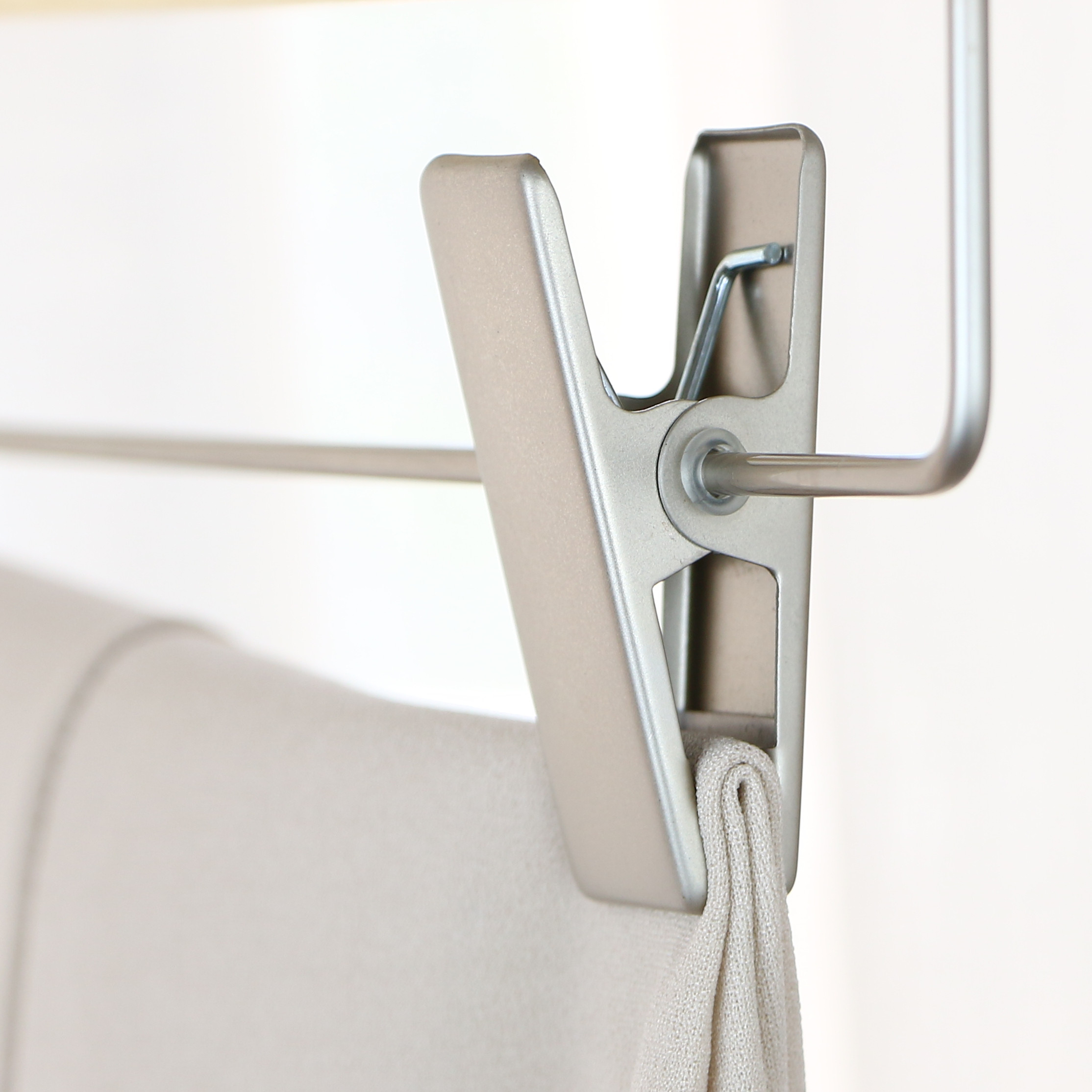 挂裤子专用衣架木质裤架裤夹家用无痕强力实木裙架jk裙夹防炸褶,淘宝优惠券,粉丝福利购,淘宝优惠卷