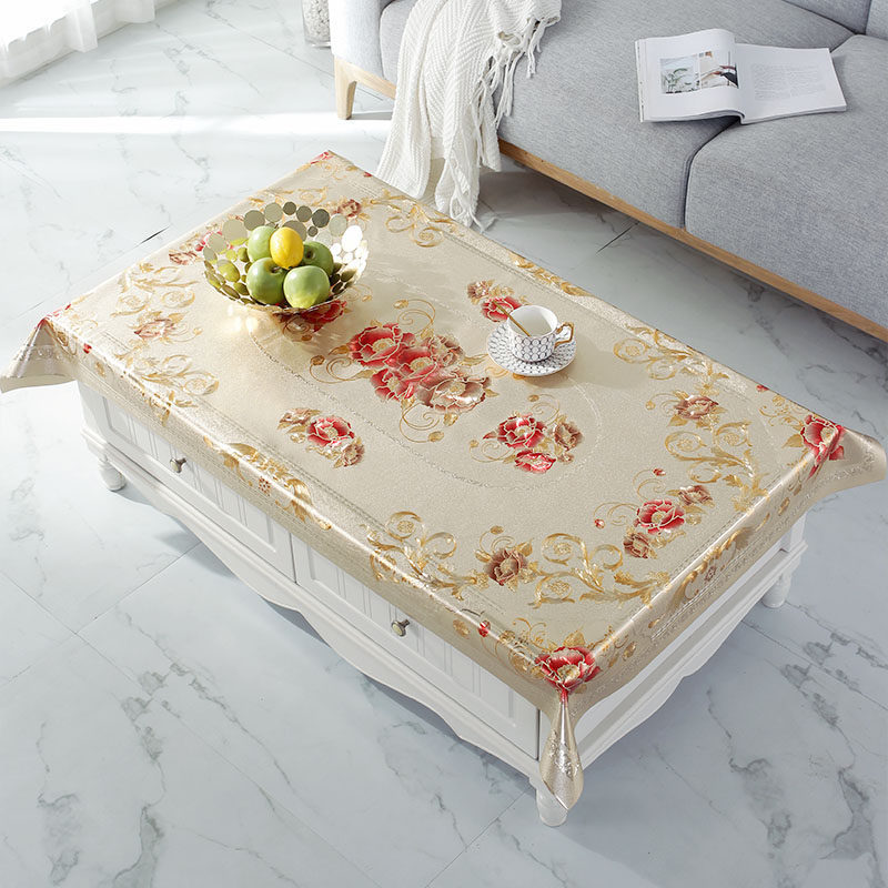 PVC茶几桌布防水防油防烫免洗茶几垫茶几巾防尘盖布餐桌布饭桌布,淘宝优惠券,粉丝福利购,淘宝优惠卷