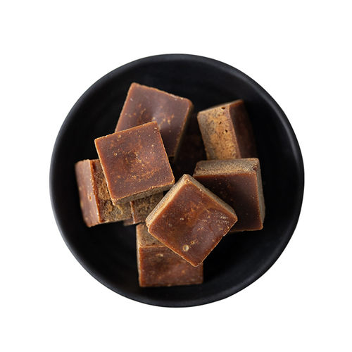 阿四出品|老红糖姜糖方块蔗糖 姨妈月子产妇甘蔗土黑糖500克 - 图3