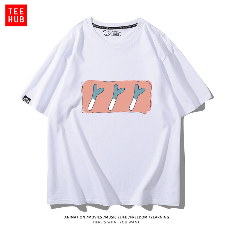 初音未来联名短袖日系周边动漫卫衣 皇庭帝威T恤