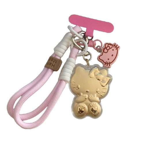 含金钥匙扣hellokitty凯蒂猫kt黄金手机包包挂件生日礼物女生礼品 - 图3