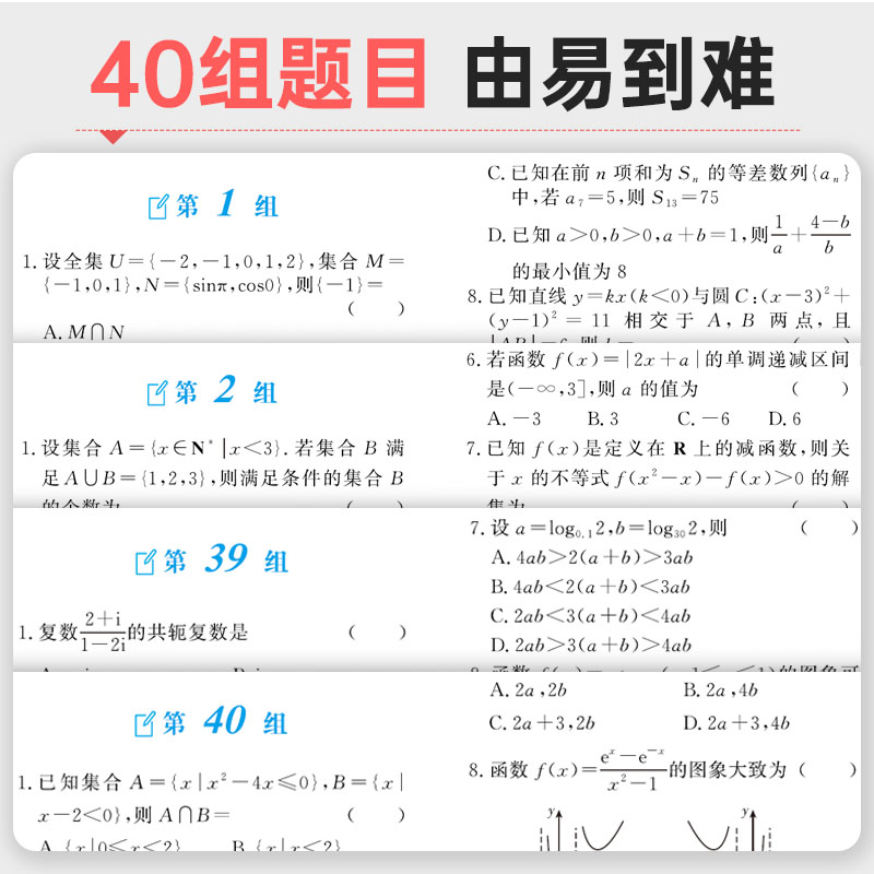 蝶变系列高考小题必刷2024版高中数学物理化学生物文科理科综合选择题基础题专项训练 搞定高三文综满分答题解题技巧 狂做狂练之路 - 图2