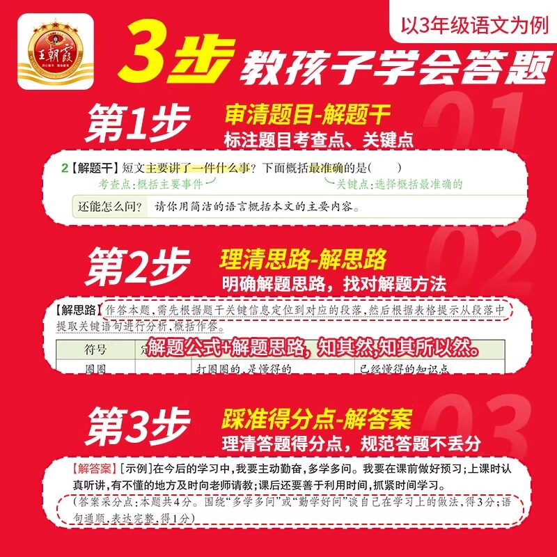 2025王朝霞阅读理解小学语文阅读训练100篇超详解一二年级三四五六年级英语阅读理解专项训练答题技巧教材同步每日一练专项训练书