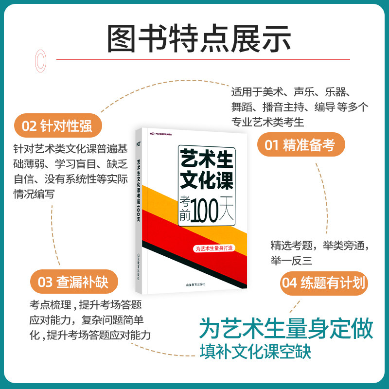 2026版新高考】艺考生文化课百日冲刺数学艺考生高考复习资料考前100天提分冲刺易得分快速提分高中高考艺术生复习资料艺考生专用