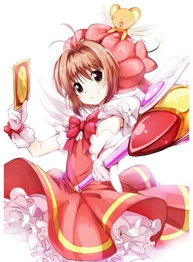少女动漫海报相框装饰画