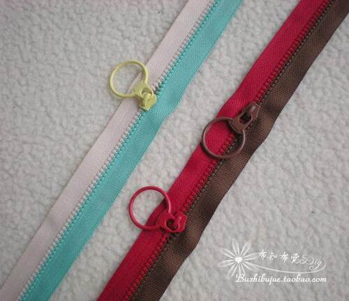 3V#3号树脂拉链头 树脂码装配套拉头16色选 带圆环拉头 0.75元1个 - 图2