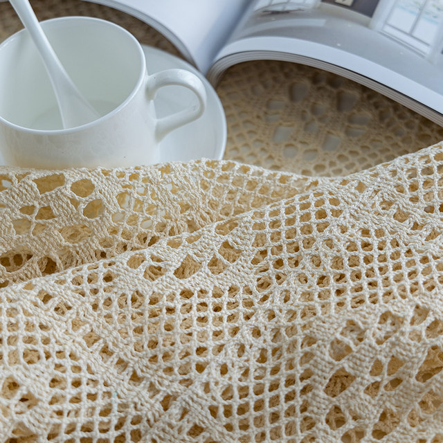 Surou French lace high-end tablecloth round tablecloth