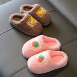 Утепленные удерживающие тепло детские зимние туфли, мультяшная милая сумка для обуви подходит для мужчин и женщин для девочек