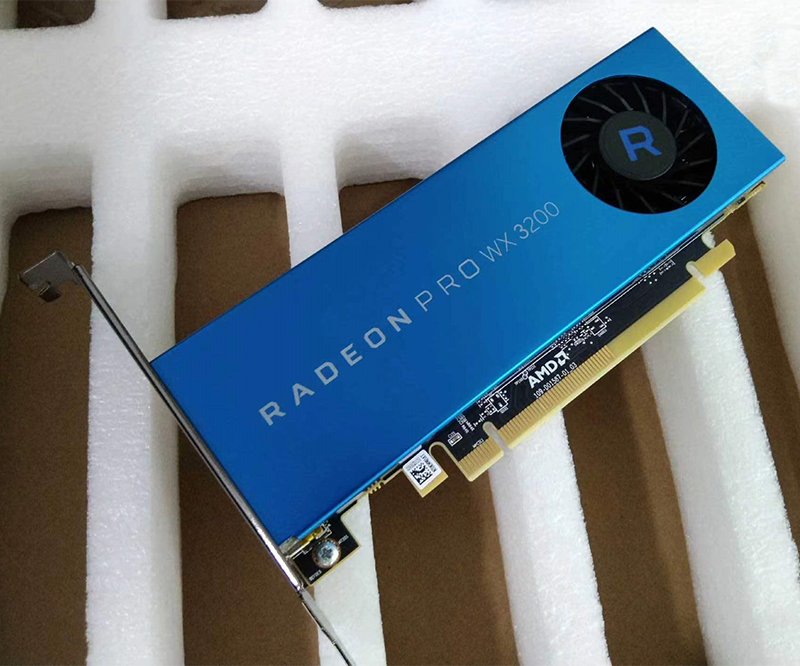 全新AMD Radeon Pro WX3200显卡4GB CAD/PS 设计绘图替P1000 P620 - 图1