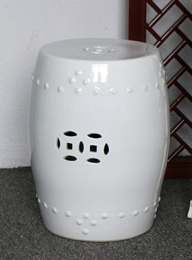 景德镇陶瓷酒吧椅子换鞋凳