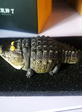 空想造物鳄胖了手办摆件树脂现货