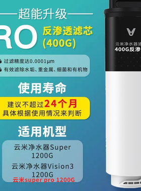云米superpro1200G原装滤芯