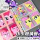 Three-inch four-grid ins style mushroom hole simple card book transparent high-value loose-leaf 3-inch storage star card book