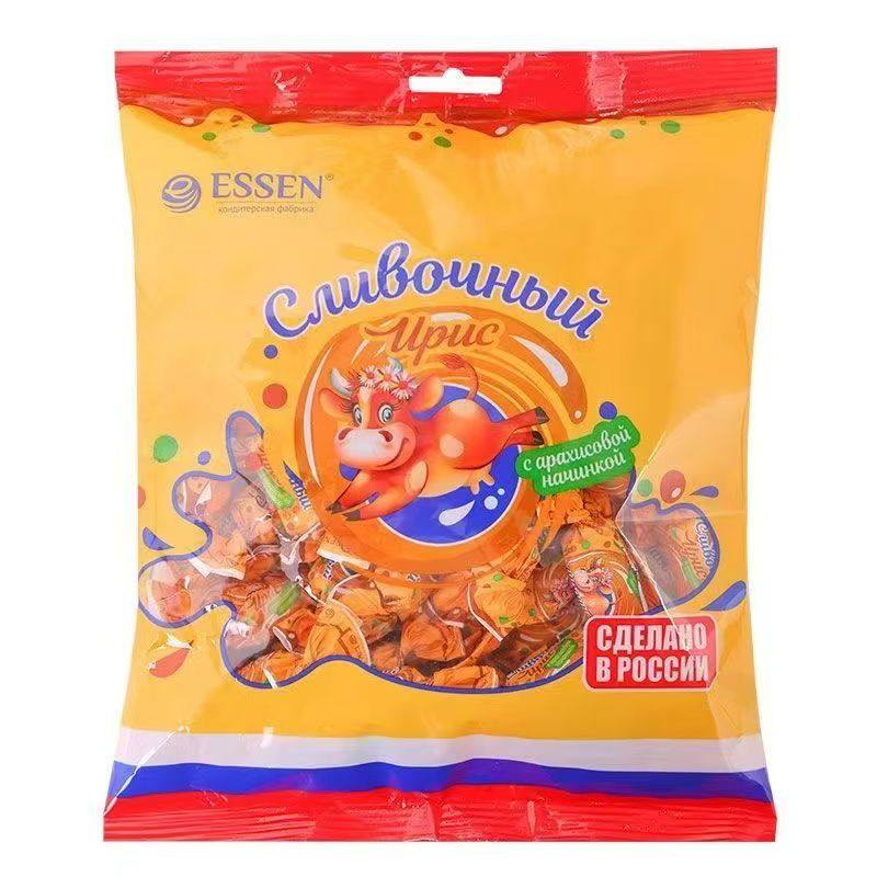 俄罗斯进口奶糖花生牛奶味太妃糖怀旧老式奶糖零食可可味奶糖,淘宝优惠券,粉丝福利购,淘宝优惠卷