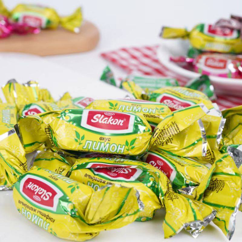 俄罗斯斯拉贡樱桃味巧克力夹心软糖网红婚庆喜糖进口软糖年货,淘宝优惠券,粉丝福利购,淘宝优惠卷