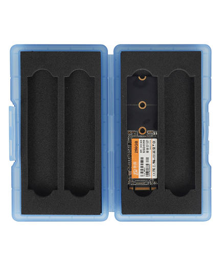 m.2硬盘收纳盒nvme ssd固态硬盘收纳箱2280/2260/2240/2242/2230 - 图0