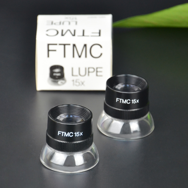 FTMC 15X 3007-15倍圆筒放大镜LUPE 15X直筒十倍目镜 线路板印刷 - 图3