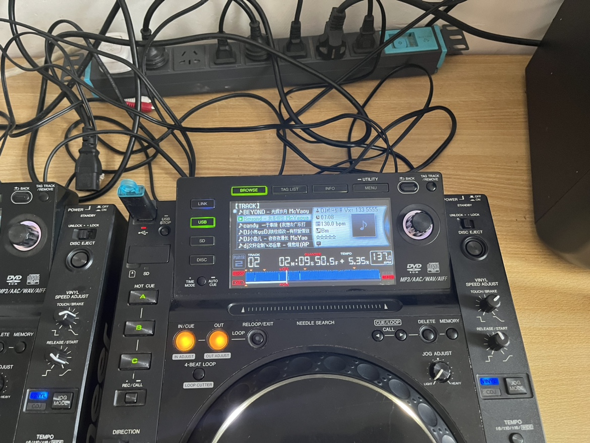 先锋2000打碟机一对 CDJ2000 正常使用 中文显示 保修 - 图2