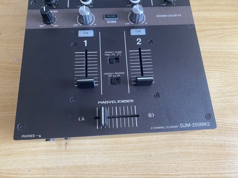 先锋DJM250MK2混音台 内置声卡 DJ黑胶机搓碟混音台 Rekordbox - 图0