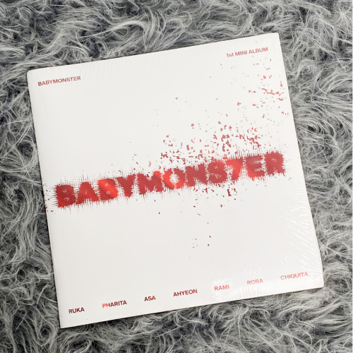 正版BABYMONSTER专辑BABYMONS7ER迷你1辑CD小卡写真贴纸周边