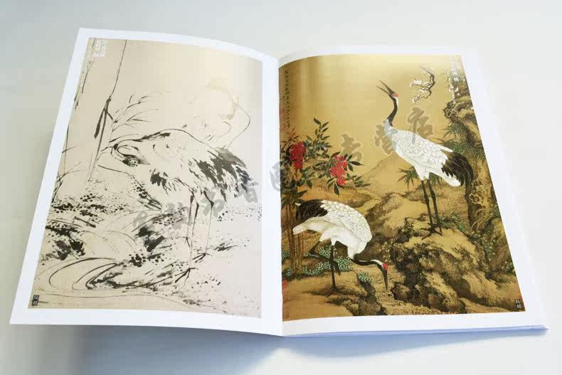 故宫画谱 中国历代名画技法精讲系列 花鸟卷仙鹤 工笔人物花鸟荷花宋画牡丹技法丛书成人初学者国画入门自学工笔画教程书 故宫出版