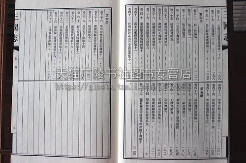 【广陵书社出品】三国志 一函六册 宣纸线装 晋 陈寿 著 刘备曹操孙权东汉朝三国时期政治经济军事人物历史国学名著书籍 - 图1