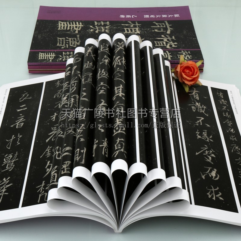 原大放大对照书法入门碑帖(全5册)翁志飞王立奎 褚遂良大字阴符经乙瑛碑集王圣教序王羲之兰亭序曹全碑字帖临摹鉴赏范本书籍