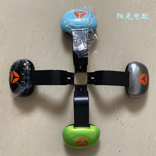雅迪台铃国标简易款电动车靠背乐檬小金果钢炮后座垫烤漆加厚靠椅 - 图1
