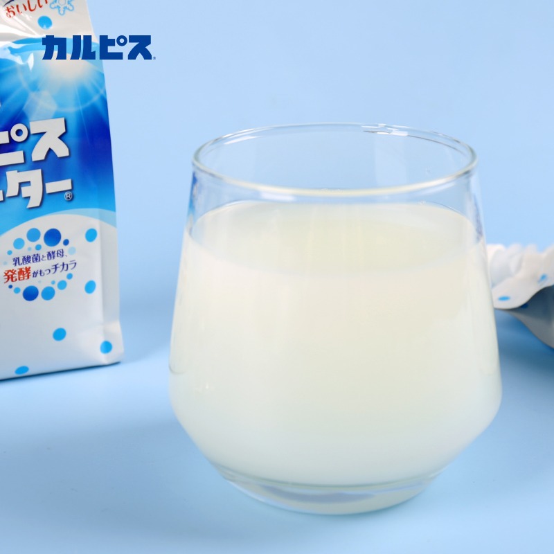 日本进口可尔必思乳酸菌饮品吸吸乐CALPIS儿童可冷冻冰300ml袋装 - 图0