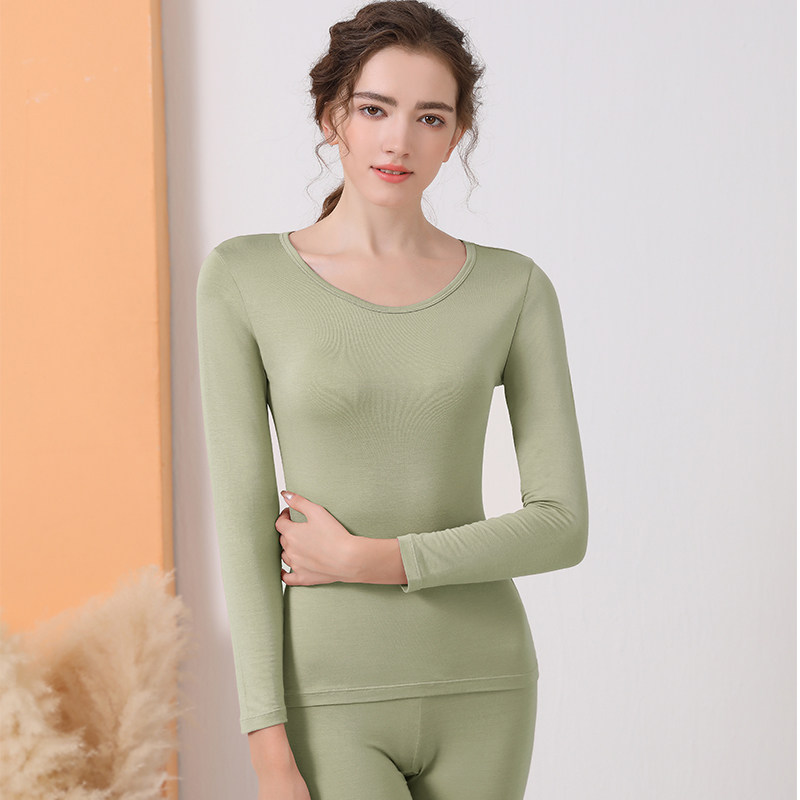 莫代尔秋衣秋裤纯棉女薄款内穿打底修身线衣线裤保暖内衣美体套装,淘宝优惠券,粉丝福利购,淘宝优惠卷