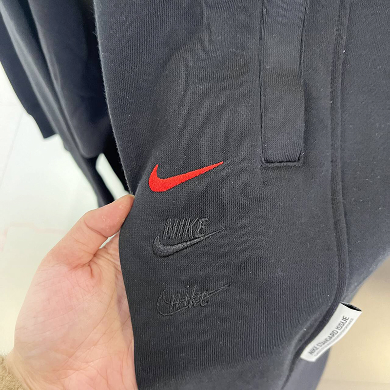 正品Nike/耐克男子龙年限定加绒运动训练休闲收口长裤FZ6381-010-图2