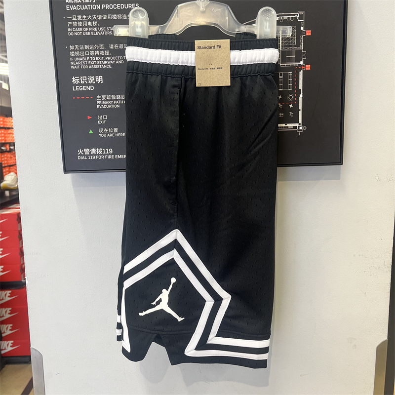 正品Nike/耐克夏季男子网眼布篮球运动休闲短裤五分裤 DV5030-010-图1