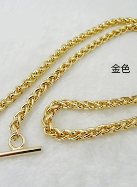灯笼链卡扣链条金属链包带ot扣