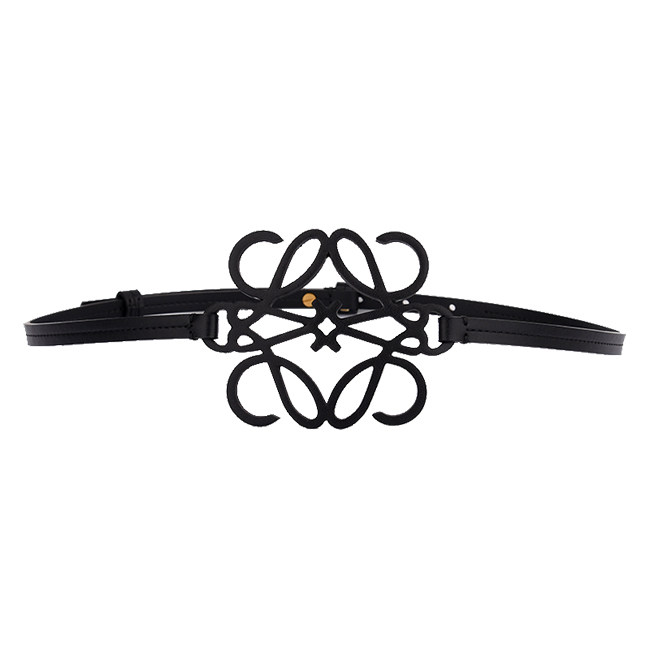 新款罗家L字母镂空窄腰封女头层牛皮百搭显瘦真皮腰带配裙子棕色,淘宝优惠券,粉丝福利购,淘宝优惠卷