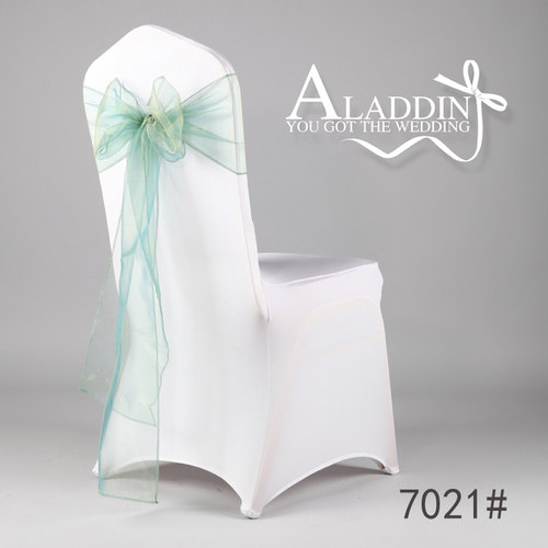 结婚庆椅背花蝴蝶结户外婚礼纱幔椅子花庆典派对装饰椅背纱飘带 - 图1