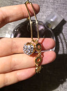 轻奢欧美满钻转运珠日韩风手饰品