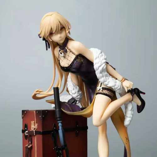 少女前线 OTS-14 紫雨心 双头雕 美少女系列 模型 摆件 盒装手办 - 图2