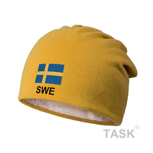 瑞典王国Sweden包头帽防风加绒堆堆帽子男女保暖围脖冬季设 无界 - 图0