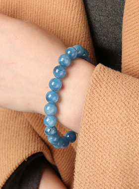 亲宝水晶海蓝宝手链手串散珠