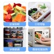 Khóa và khóa giòn 4 hộp ăn trưa bằng nhựa riêng biệt 870ML lò vi sóng thực phẩm kín hộp trái cây HPL823C - Hộp cơm điện sưởi ấm hộp com hâm nóng lock&lock Hộp cơm điện sưởi ấm