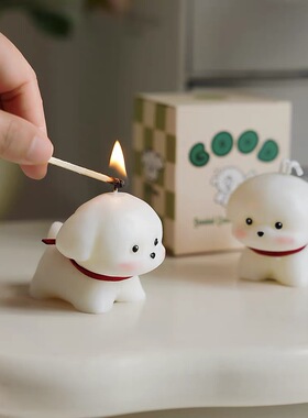 可爱手工香薰蜡烛生日氛围感伴