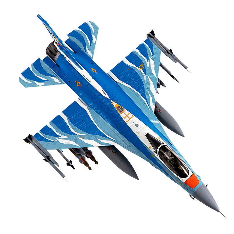 现货JC WINGS 1/72美国空军F-16C战斗机Wild Duck合金飞机模型F16-图3